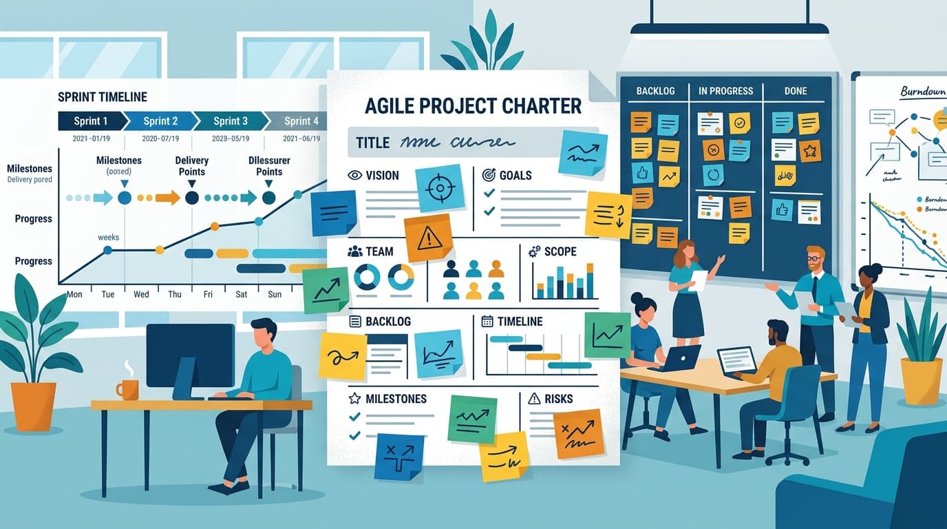 Agile Project Charter Template: Lightweight Authorization for Scrum Teams